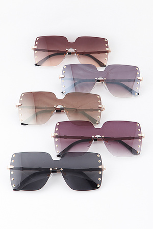 Bolted Shield Sunglasses