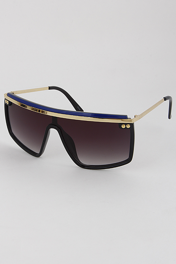 7744 Mix Color Gold Rimmed Sunglasses