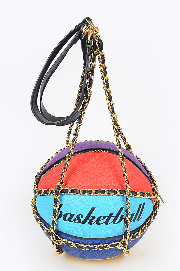 Multicolor 2025 basketball purse