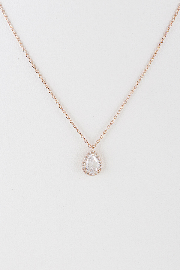 small rhinestone necklace