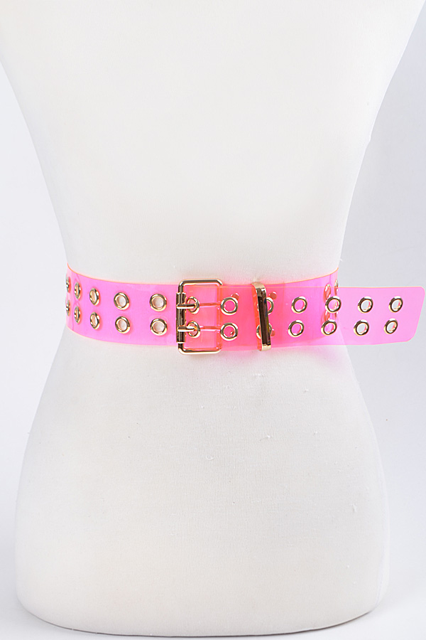 PB7101 NEON PINK belt 101 - Fashion Belts