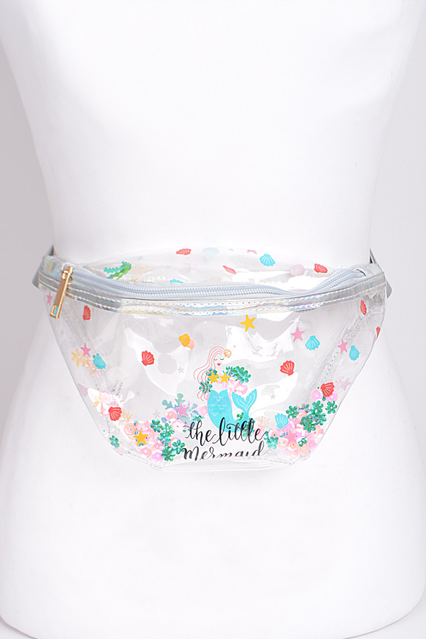 little mermaid fanny pack