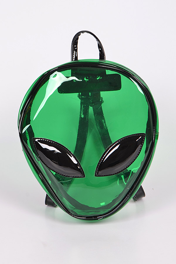 Green on sale alien backpack