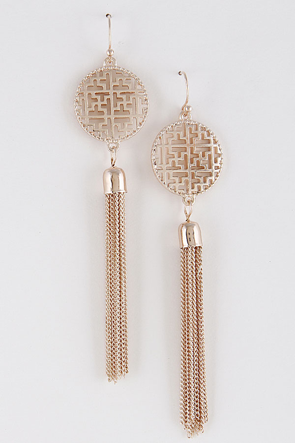 Chinese tassel store earrings