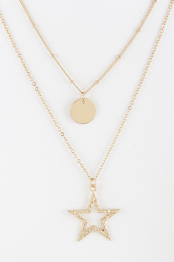 beautiful star necklace