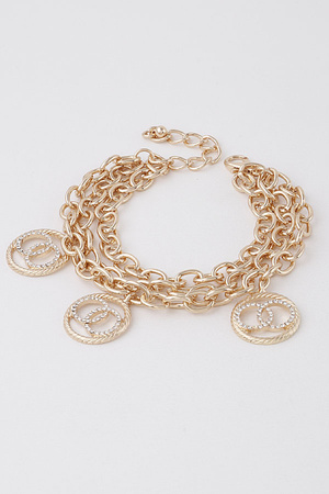 Multi OO Chain Bracelet