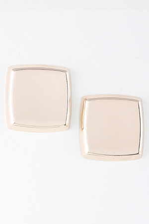 Classic Shine Frame Earrings