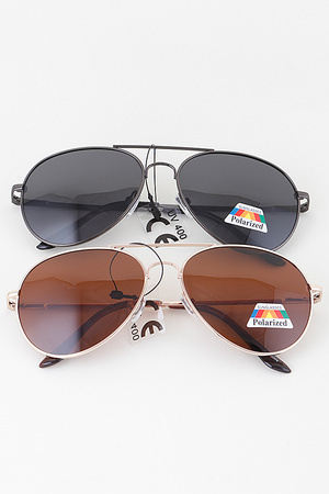 Modern Polarized Aviator Sunglasses