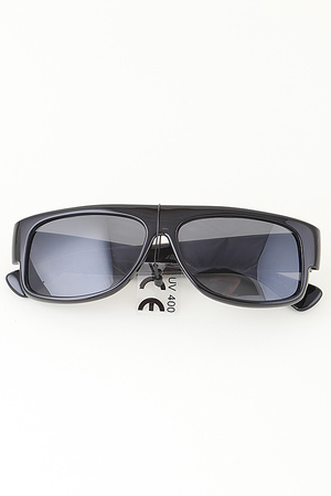 Modern Straight Tinted Sunglasses