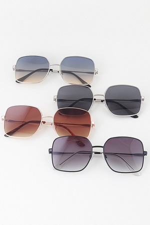 Classic Gradient Box Sunglasses