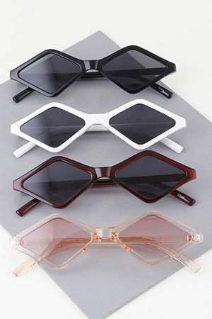 Sharp Diamond Cut Sunglasses