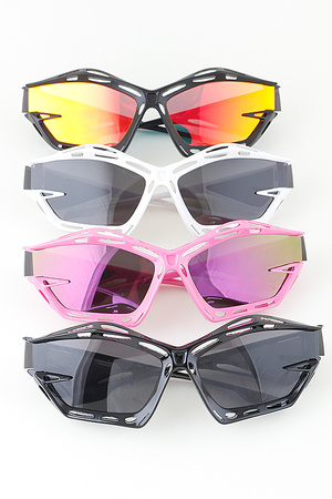 Open Futuristic Sharp Sunglasses