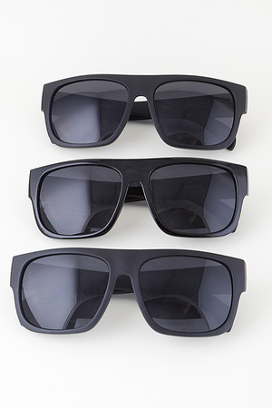 Triple Classic Matte Sunglasses