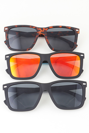 Triple Matte Tinted Sunglasses