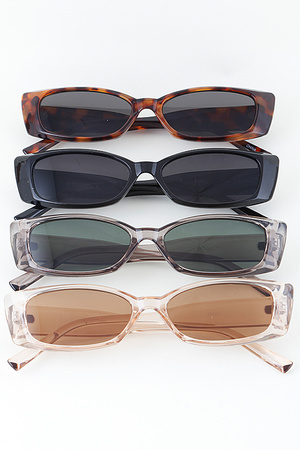 Chic Wide Bar Sunglasses