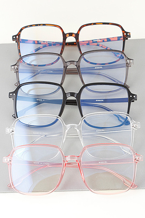 Modern Blue Tinted Optical Glasses