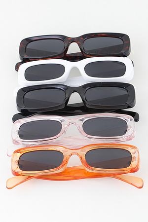 Modern Tinted Bar Sunglasses