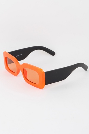 Two Toned Retro Sunglasses