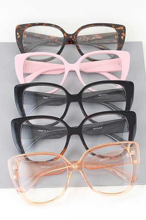 Oversized Chic Cateye Optical Glasses