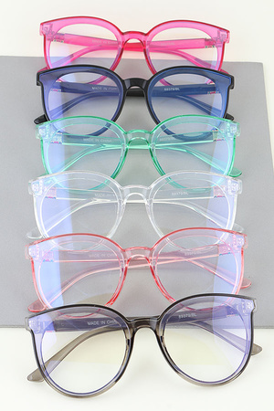 Bright Round Optical Glasses