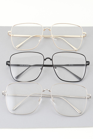 Classic Metal Box Optical Glasses