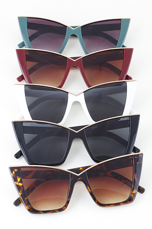 Modern Sharp Cateye Sunglasses