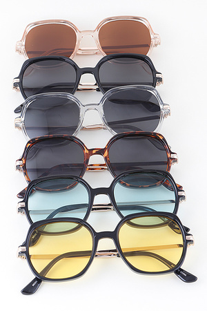 Minimal Bright Tinted Sunglasses