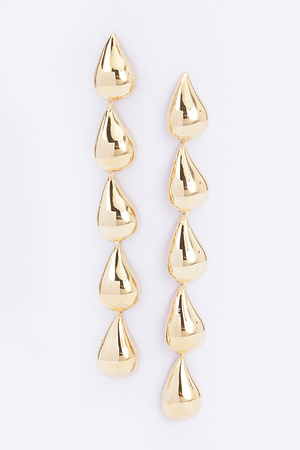 Multi Tear Drop Earring