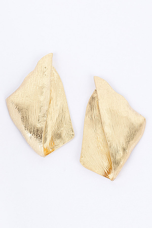 Gold Plated Metal Earring