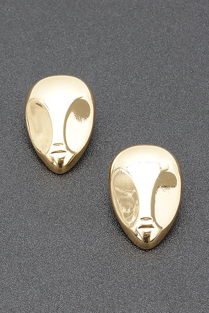 Gold Plated Metal Earring