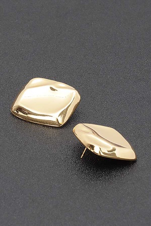 Gold Plated Metal Earring