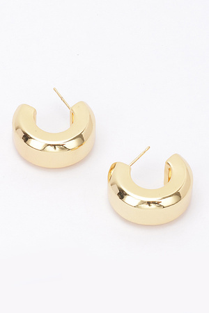 Gold Plated Metal Earring