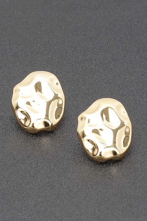 Gold Plated Metal Earring