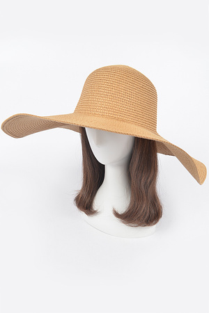 Wide Brim Beach Hat.