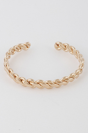 Metal Braided Bracelet