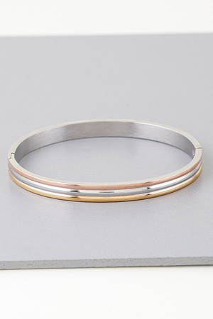 Multi Tone Cuff Bracelet