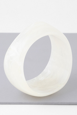 Multi Marble Wave Cuff Bracelet