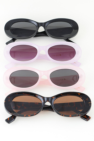 Modern D Oval Sunglasses