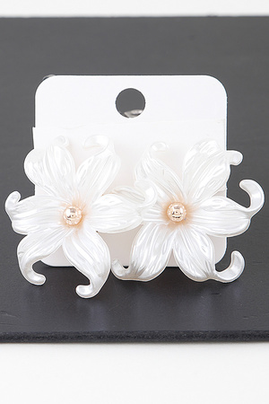 Blossoming Flower Earrings