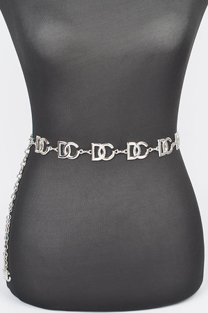 Metal Plus Size Chain Belt