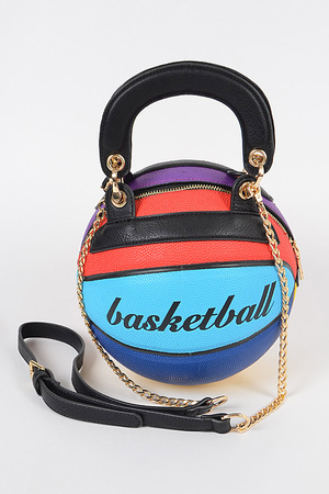 basketball clutch bag