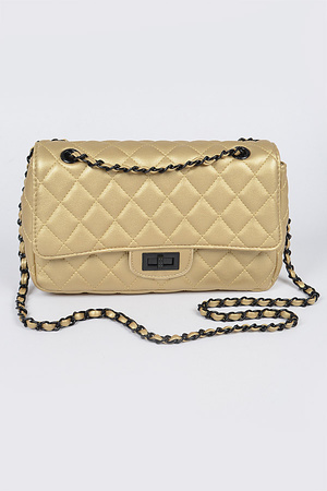 Classic Quilted Clutch.