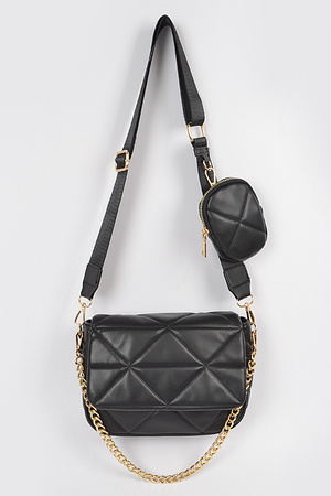 Quilted Crossbody Bag