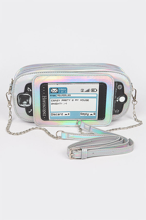 Cellphone Fun Crossbody Bag