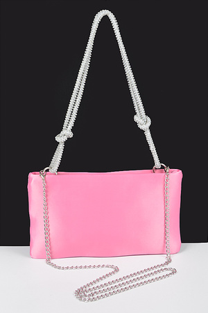 Satin Shoulder Bag