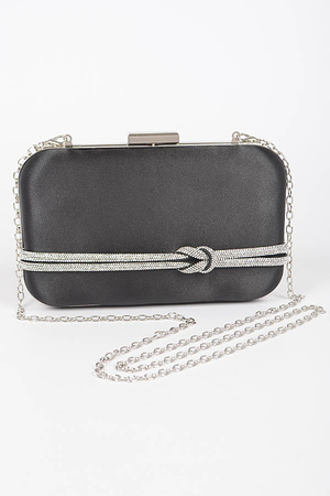 H&D Accessories, Inc Washed Denim Clutch