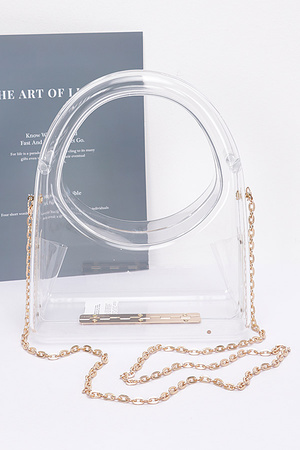 Transparent Acrylic Clutch