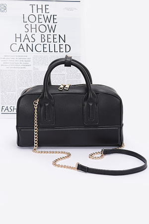 Faux Leather Handbag