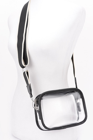 Transparent Camera Bag w/ Wide Strap