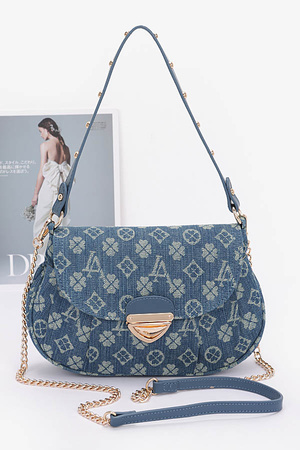 Denim shoulder Bag